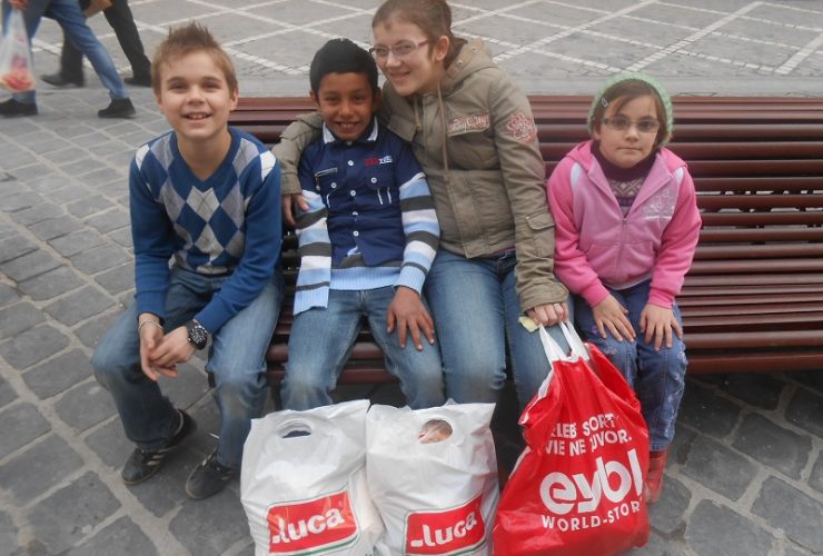 Unterstützung der Kinder in Brasov